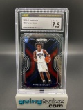 CSG Graded 2020-21 Panini Prizm #256 Tyrese Maxey 76ers ROOKIE Basketball Card