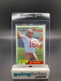 1981 Topps #216 JOE MONTANA 49ers ROOKIE Football Card - WOW