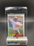 1981 Topps #216 JOE MONTANA 49ers ROOKIE Football Card - WOW