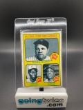 1973 Topps #1 All Time Home Run Leaders Babe Ruth, Hank Aaron Willie Mays Vintage Baseball Card