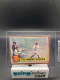 1962 Topps #138 BABE RUTH The Famous Slugger Vintage Baseball Card