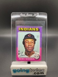 1975 Topps Mini #580 FRANK ROBINSON Indians Vintage Hall of Famer Baseball Card