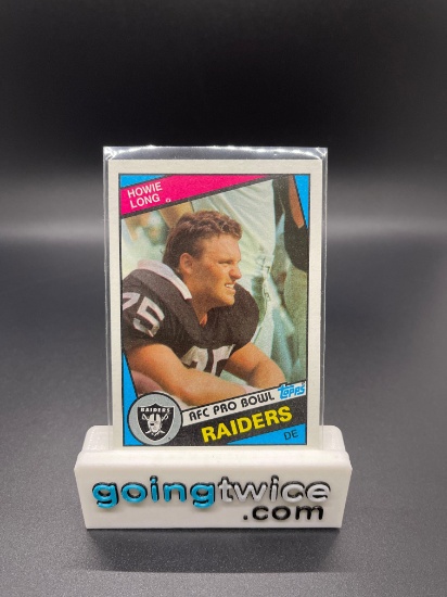 1984 Topps Howie Long #111 Vintage Football Card From Large Collection