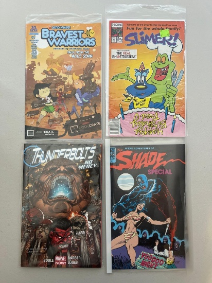 Lot Of 4 Indie Comics From Estate