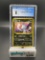 CGC Graded Pokemon 1999 Sneasel Japanese Fold, Silver, to a New World Trading Card