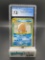 CGC Graded Pokemon 1999 Piloswine Japanese Fold, Silver, to a New World Trading Card