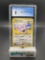 CGC Graded Pokemon 1999 Granbull Japanese Fold, Silver, to a New World Trading Card