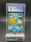 CGC Graded 1999 Pokemon WOOPER Japanese Gold, Silver, to the New World