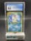 CGC Graded Pokemon 1999 Croconaw Japanese Gold, Silver to a New World Trading Card