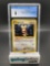 CGC Graded Pokemon 1999 Noctowl Japanese Gold, Silver, to a New World Trading Card