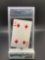 DSG Graded Pokemon 1998 Green 3D Deck FOUR OF DIAMONDS JPN Playing Casrd Trading Card