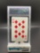 DSG Graded Pokemon 1998 Green 3D Deck TEN OF DIAMONDS JPN Playing Casrd Trading Card
