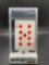 DSG Graded Pokemon 1998 Green 3D Deck NINE OF DIAMONDS JPN Playing Casrd Trading Card