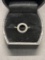 Pandora Sterling Circle Cz Ring Size 7.5