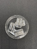 999 Silver 5x1 Gram Bars From Large Collection