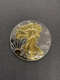 2006 Silver Eagle 1ozt 999 With Custom Finish From Large Estate