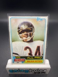 1981 Topps Walter Payton #400 Football Card From Large Collection