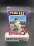 1975 Topps Mini Thurman Munson #20 Baseball Card From Large Collection
