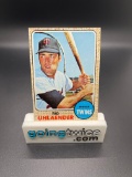 1968 Topps Ted Uhlaender #28 Baseball Card From Large Collection