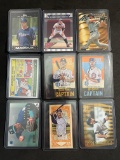 Lot of 9 Baseball Stars, Rookies, and Inserts From Large Collection