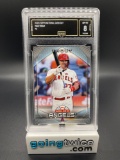 GMA Graded 2020 Topps National Card Day Mike Trout #2 Baseball Card
