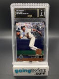 GMA Graded 1997 Upper Deck Derek Jeter #421 Griffey Jr's Hot List Baseball Card