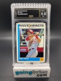 GMA Graded 2015 Topps Heritage Mike Trout #AWI Baseball Cards