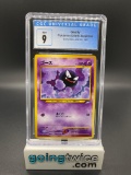 CGC Graded 2001 Pokemon GASTLY Japanese Darkness, and to Light