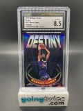 CSG Graded 1997-98 Chrome Destiny #D11 Marcus Camby Basketball Card