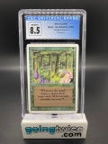 CGC Graded 1994 Magic: The Gathering WILD GROWTH Recised Edition Trading Card