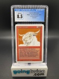 CGC Graded 1994 Magic: The Gathering HURLOON MINOTAUR Revised Edition Trading Card
