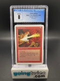 CGC Graded 1994 Magic: The Gathering FIREBREATHING Revised Edition Trading Card