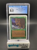 CGC Graded 1993 Magic: The Gathering GIANT GROWTH Unlimited Edition Trading Card