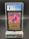 CGC Graded 1994 Magic: The Gathering RADJAN SPIRIT Legends Trading Card