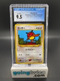 CGC Graded Pokemon 1999 Hoothoot Japanese Gold, Silver, to a New World Trading Card