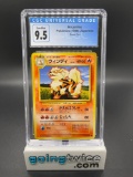 CGC Graded Pokemon 1996 Arcanine Japanese Base Set Trading Card