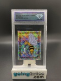 DSG Graded Pokemon 1999 Merlin Stickers BEEDRILL #S5 Special Glitter Trading Card