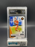 GMA Graded 2021 Chronicles Draft Picks Trevor Lawrence 67/149 Playoff Red Rookie Football Card