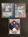 Lot of 3 Baseball Autograph & Jersey Cards From Large Collection