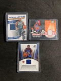Lot of 3 Basketball Jersey Cards From Large Collection