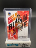 2020 Hoops James Wiseman Rise N Shine Jersey Basketball Card From Large Collection