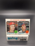 1973 Topps Steve Carlton/Nolan Ryan Strike Out Leaders #67 Baseball Card From Large Collection