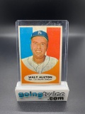 1951 Topps Walt Alston #136 Baseball Card From Large Collection