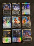 9 Card Lot of Magic The Gathering Foils & Alternate Borders Cards From Large Collection