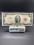 Series 1953 A $2 Silver Certificate From Large Collection
