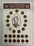 Lincoln Wheat-Ear Penny Collection 1934-1958 From Large Collection