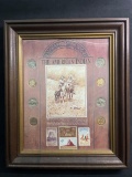 The American Indian Coin Set Framed From Large Collection