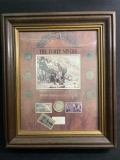 The Forty Niners Framed Coin Collection From Large Estate