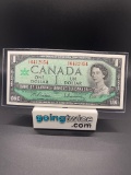 Vintage 1967 Candian $1 Bill Great Shape From Large Collection