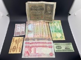 Mixed Lot of Foriegn Bank Notes From Large Collection